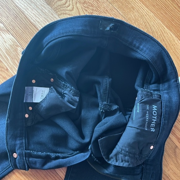 MOTHER The Weekender High-Rise Flare Jeans Size 31 NWT - Picture 12 of 15